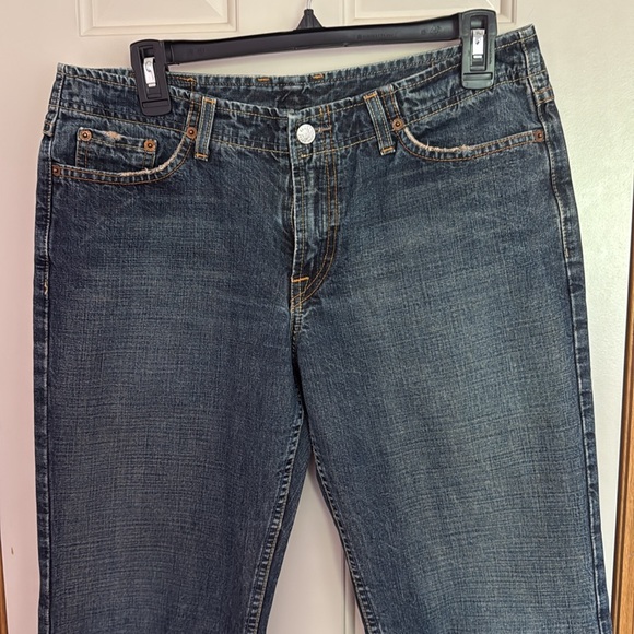 Lucky Brand Blue Flare Wide Leg Jeans - Picture 2 of 9